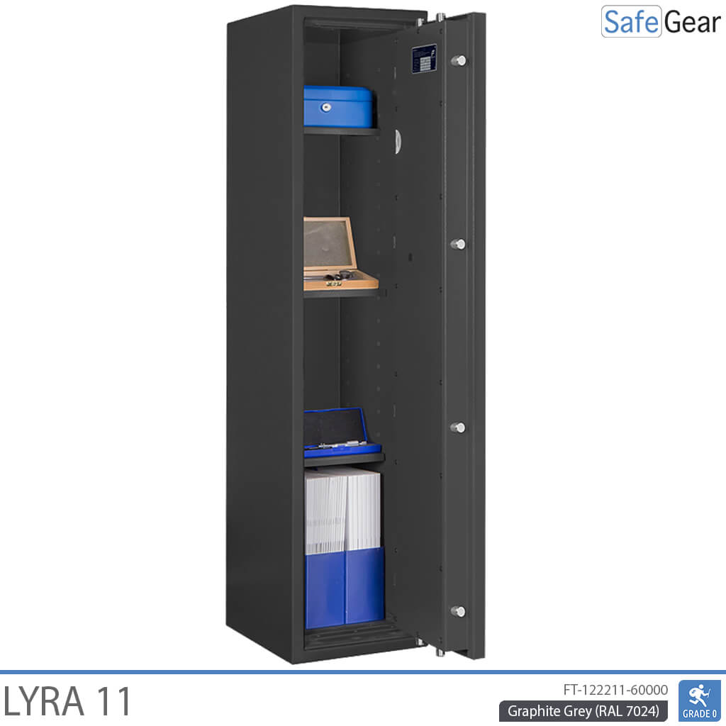 Lyra 11 - Caja Fuerte de seguridad (125 Litros) - Prueba antirrobo Grado 0