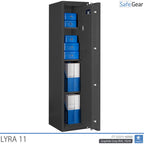Lyra 11 - Caja Fuerte de seguridad (125 Litros) - Prueba antirrobo Grado 0