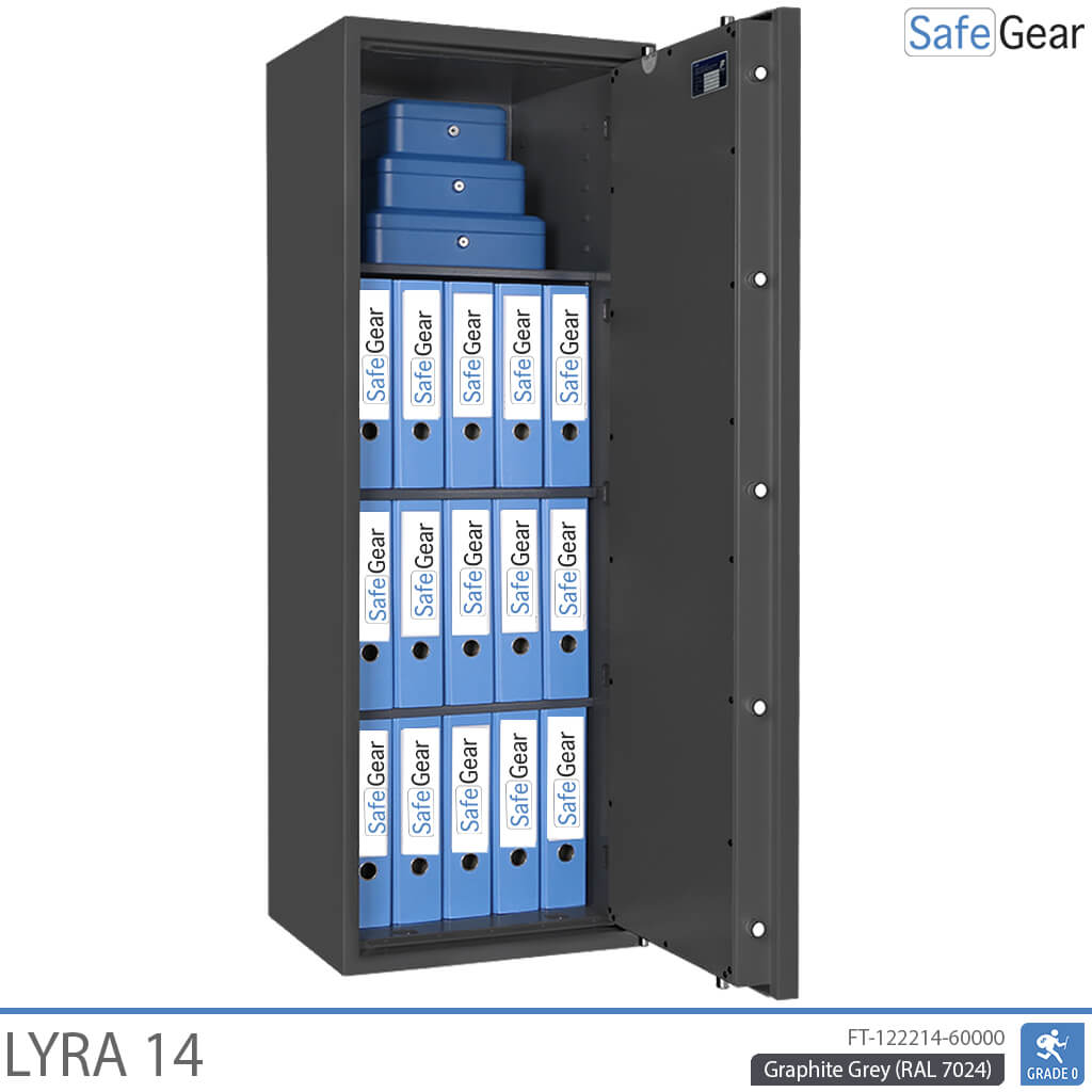 Lyra 14 - Caja Fuerte de seguridad (165 Litros) - Prueba antirrobo Grado 0