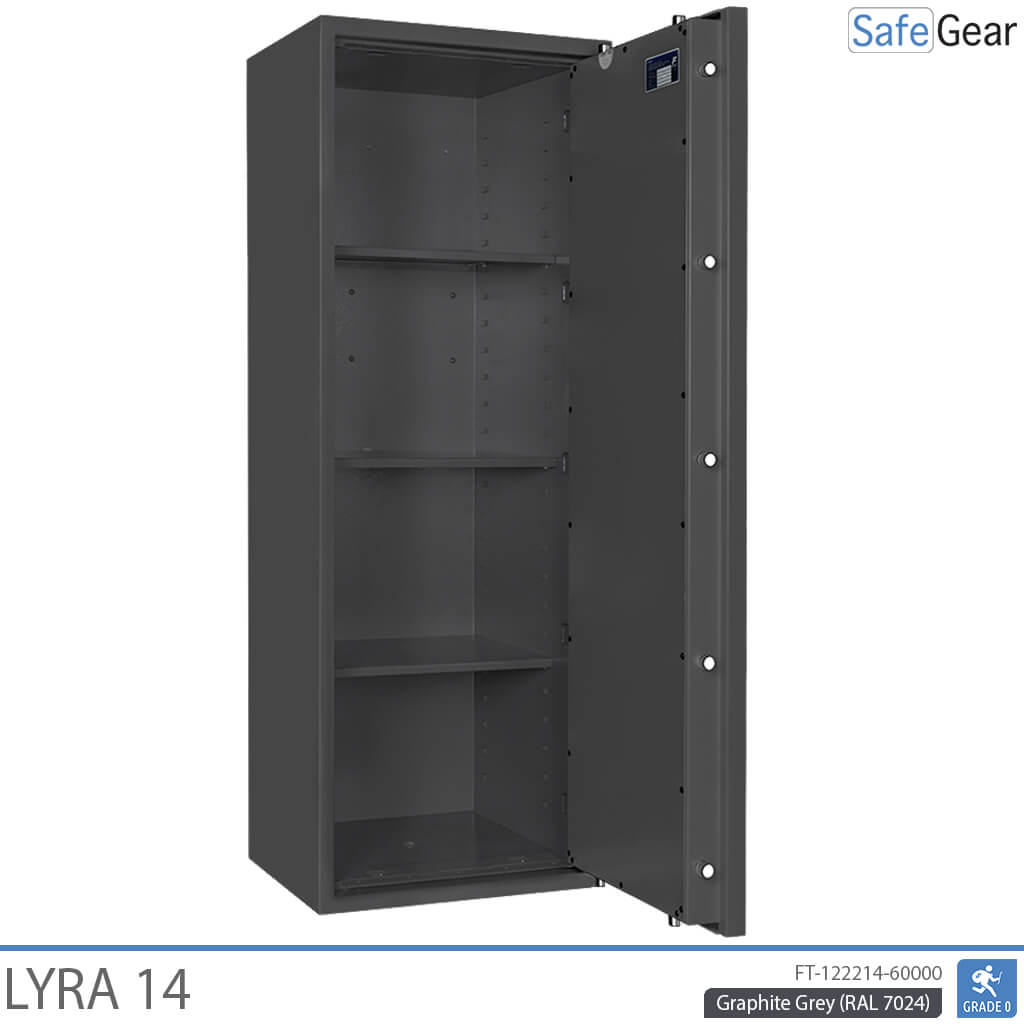 Lyra 14 - Caja Fuerte de seguridad (165 Litros) - Prueba antirrobo Grado 0