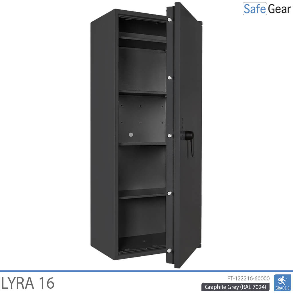 Lyra 16 - Caja Fuerte de seguridad (251 Litros) - Prueba antirrobo Grado 0