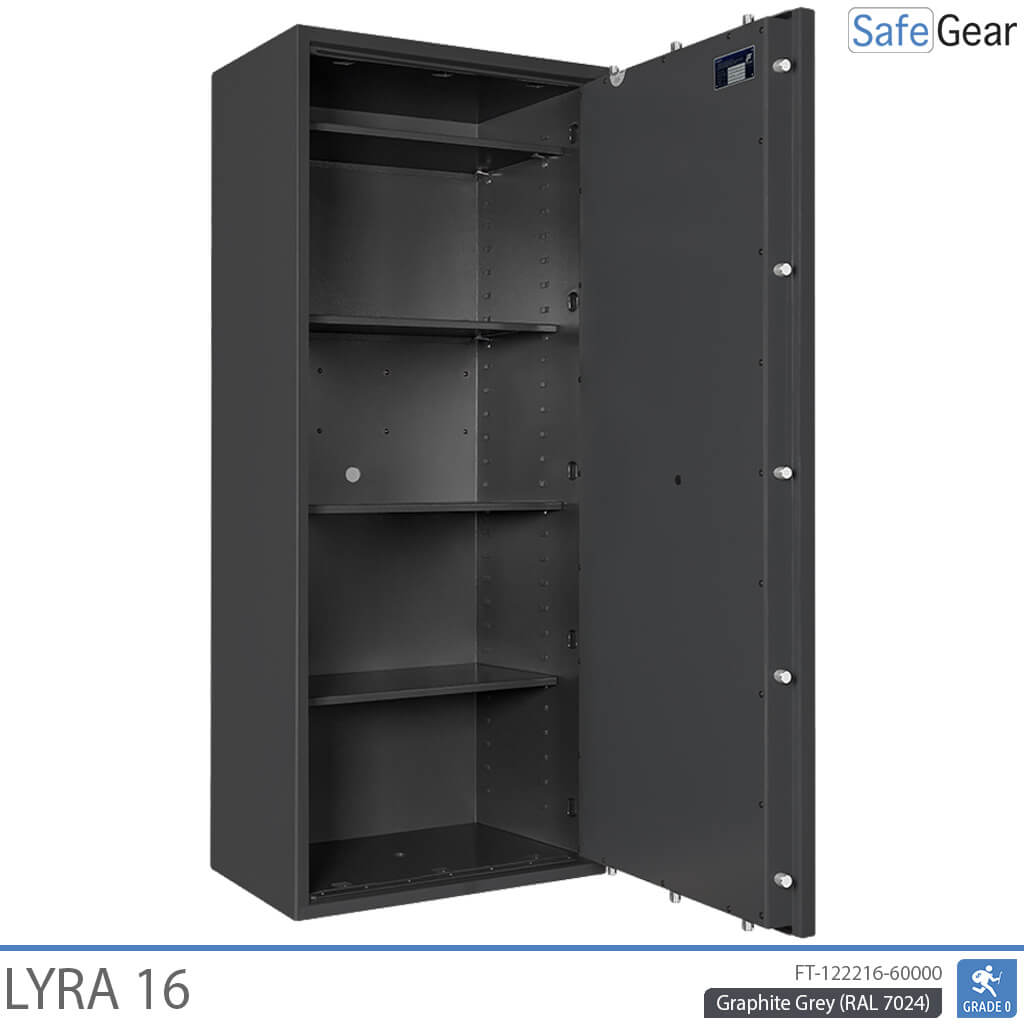 Lyra 16 - Caja Fuerte de seguridad (251 Litros) - Prueba antirrobo Grado 0