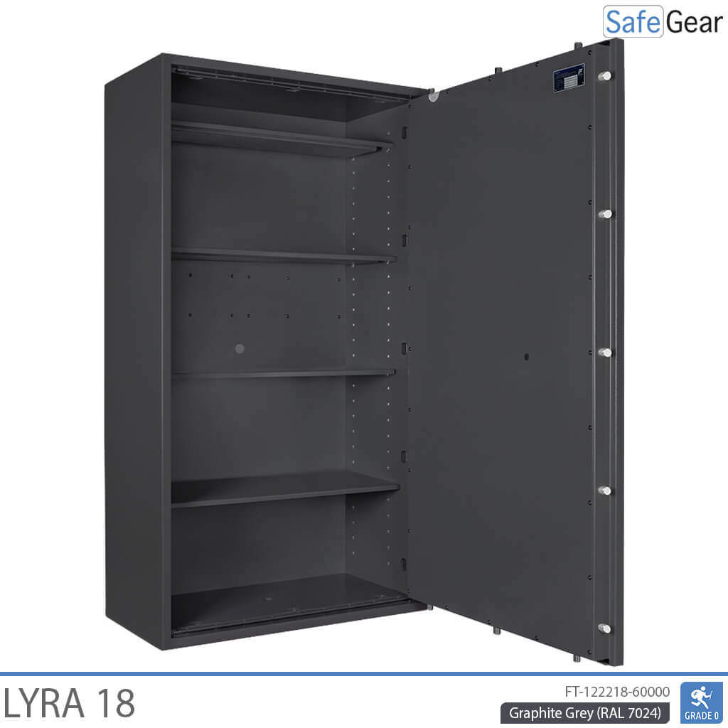 Lyra 18 - Caja Fuerte de seguridad (341 Litros) - Prueba antirrobo Grado 0
