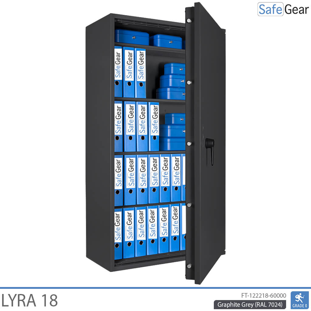 Lyra 18 - Caja Fuerte de seguridad (341 Litros) - Prueba antirrobo Grado 0