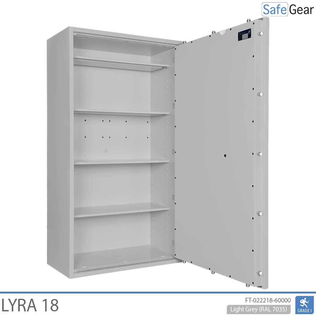 Lyra 18 - Caja Fuerte de seguridad (341 Litros) - Prueba antirrobo Grado 1
