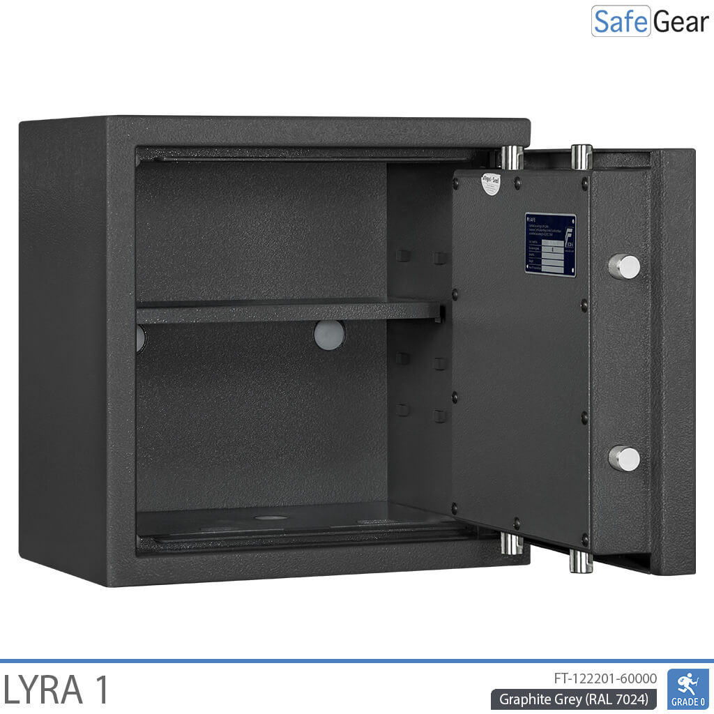 Lyra 1 - Caja Fuerte de seguridad (16 Litros) - Prueba antirrobo Grado 0