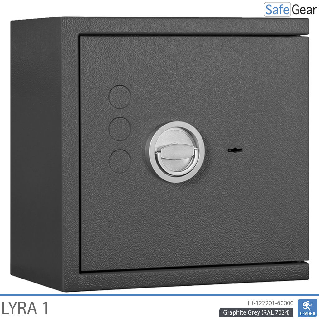 Lyra 0 - Caja fuerte (8 litros) - Prueba de robo Grado 0