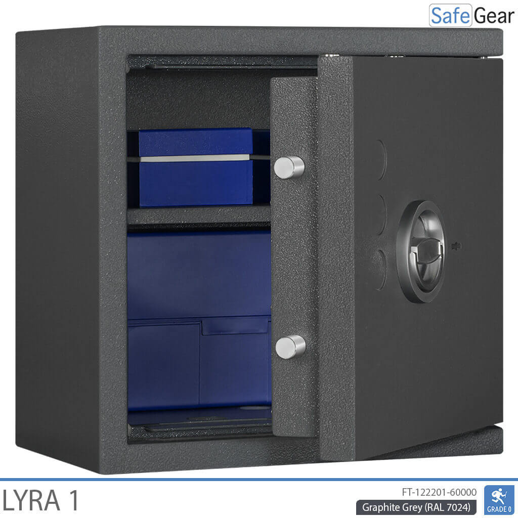 Lyra 0 - Caja fuerte (8 litros) - Prueba de robo Grado 0