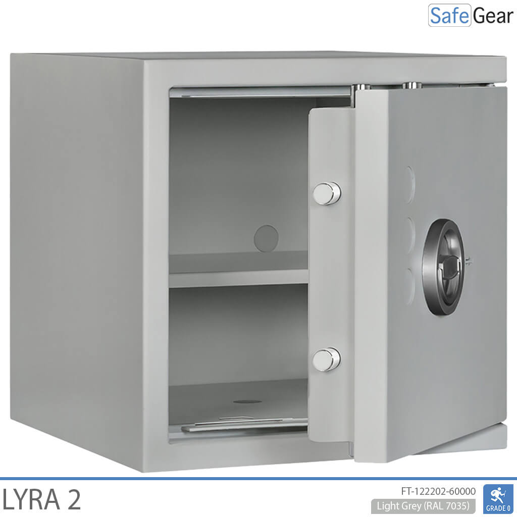 Lyra 2 - Caja Fuerte de seguridad (31 Litros) - Prueba antirrobo Grado 0