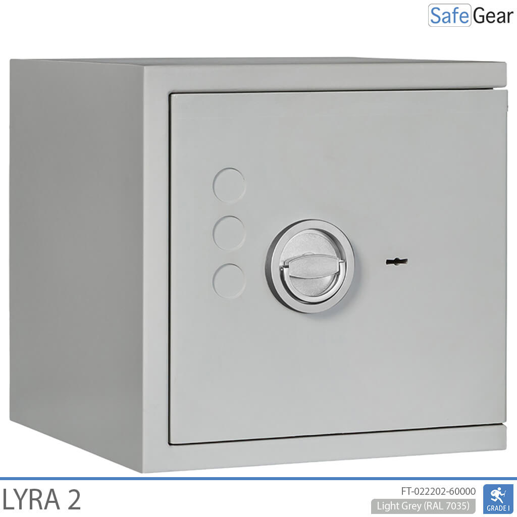 Lyra 2 - Caja Fuerte de seguridad (31 Litros) - Prueba antirrobo Grado 1