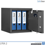 Lyra 2 - Caja Fuerte de seguridad (31 Litros) - Prueba antirrobo Grado 0