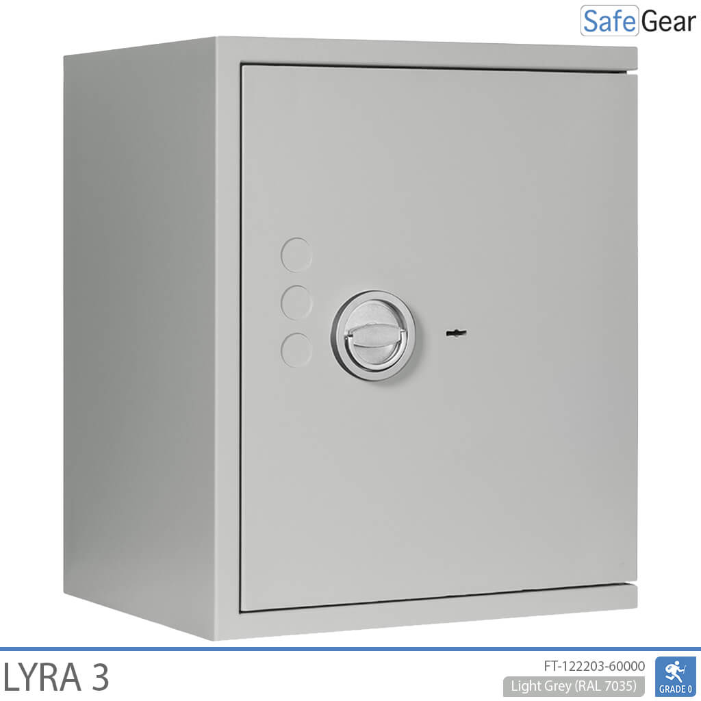 Lyra 3 - Caja Fuerte de seguridad (66 Litros) - Prueba antirrobo Grado 0
