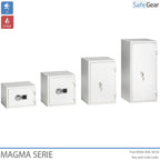 Magma 1 - Caixa forta de seguretat ignífuga (19 Liters) - Grau de prova contra robatoris S2 - Resistència al foc 30 min.