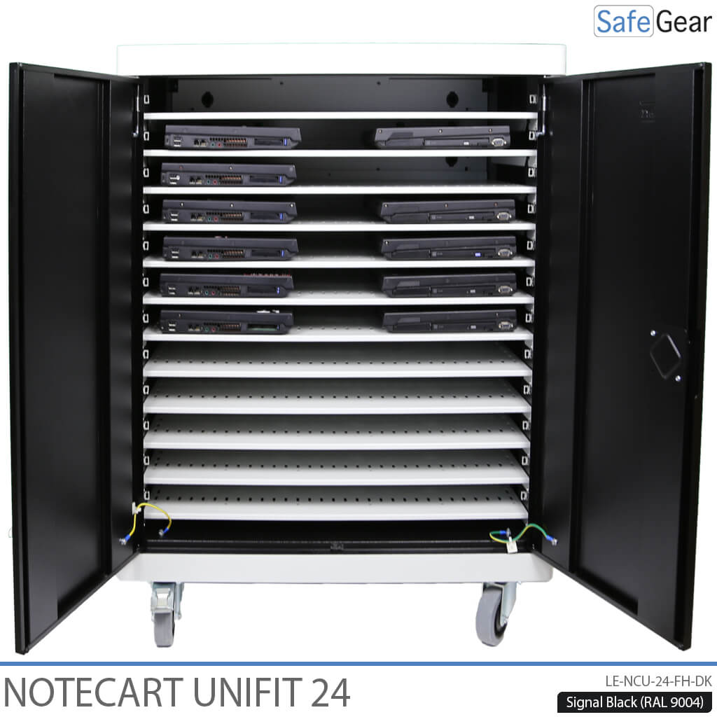 NoteCart Unifit - para 32 portátiles con carga