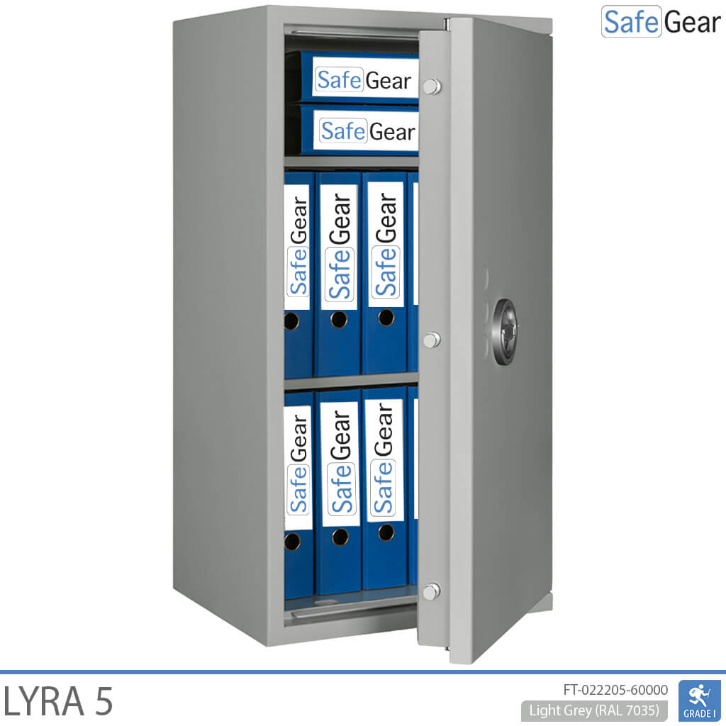 Lyra 5 - Caja Fuerte de seguridad (109 Litros) - Prueba antirrobo Grado 1