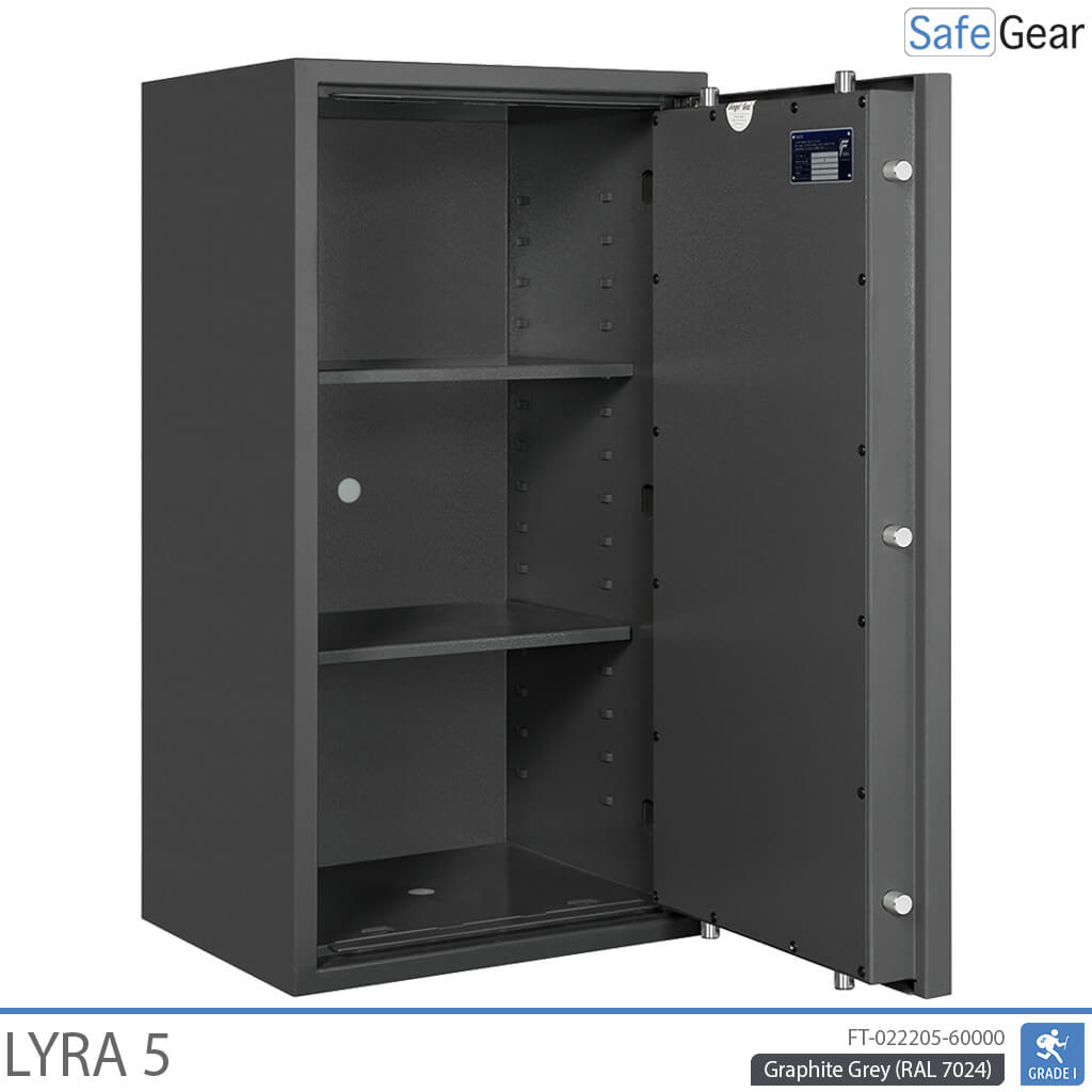 Lyra 5 - Caja Fuerte de seguridad (109 Litros) - Prueba antirrobo Grado 1
