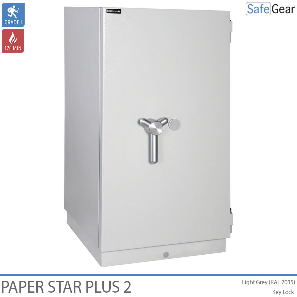 Armario Contra Incendios Paper Star Plus 2 (141 L) - Grado de prueba contra robo I / Prueba de resistencia al fuego: 120 min