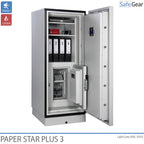 Armario Contra Incendios Paper Star Plus 3 (196 L) - Grado de prueba contra robo I / Prueba de resistencia al fuego: 120 min