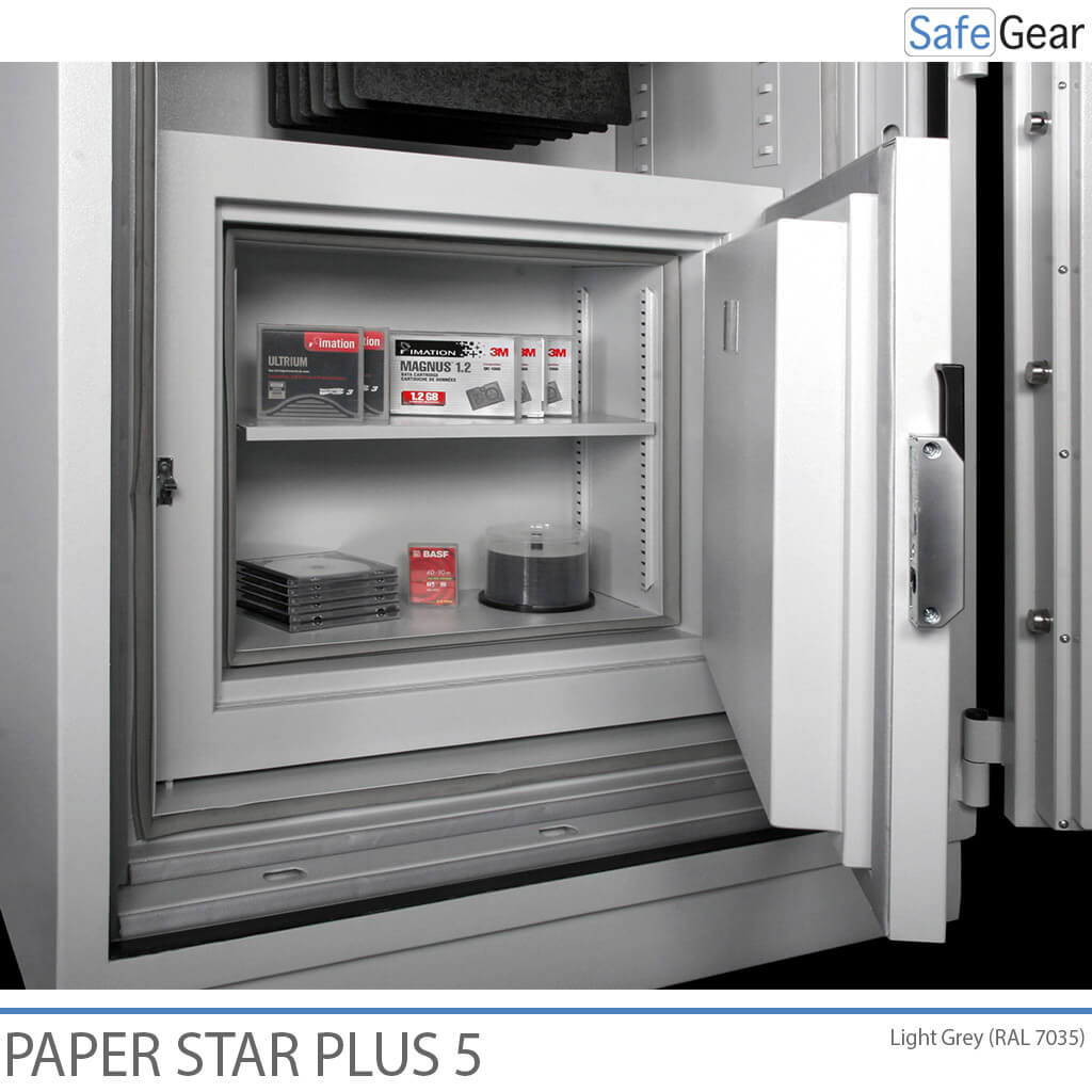 Armario Contra Incendios Paper Star Plus 5 (560 L) - Grado de prueba contra robo I / Prueba de resistencia al fuego: 120 min