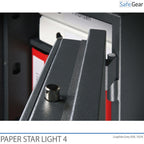 Paper Star Light 4 Fire Safe - 7 Archivadores - Prueba de Robo Grado S2 / Prueba de Fuego 30 min