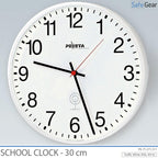 Reloj Escolar analógico - Interior - Redondo - 40 cm