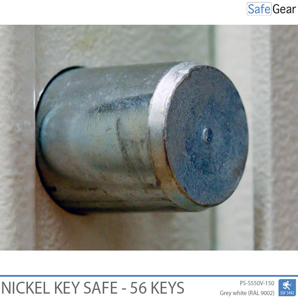 Nickel Caja Fuerte Para Llaves - 56 llaves - cerradura con llave