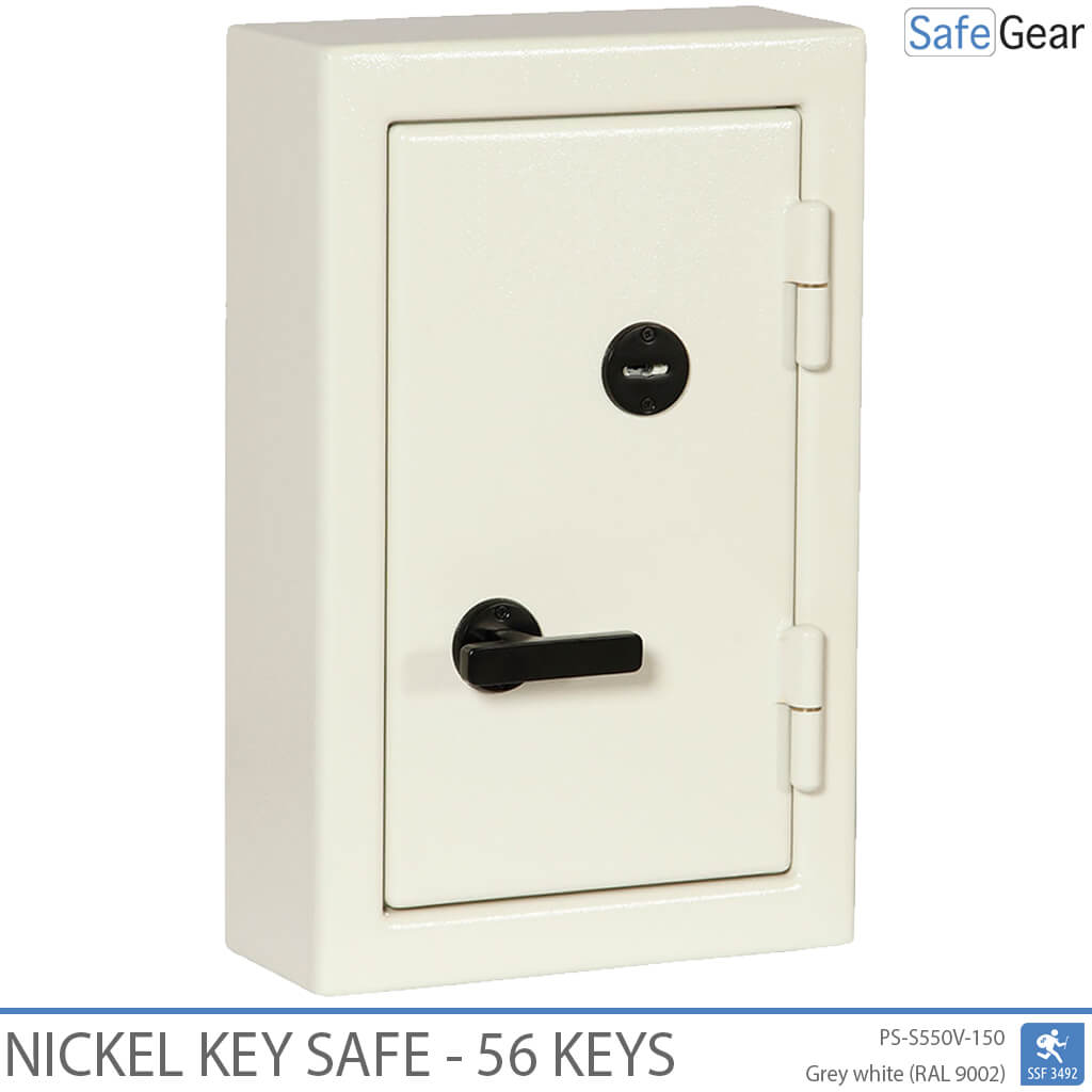 Nickel Caja Fuerte Para Llaves - 56 llaves - cerradura con llave