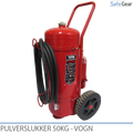 Extintor de polvo ABC de 100 kg - Carro
