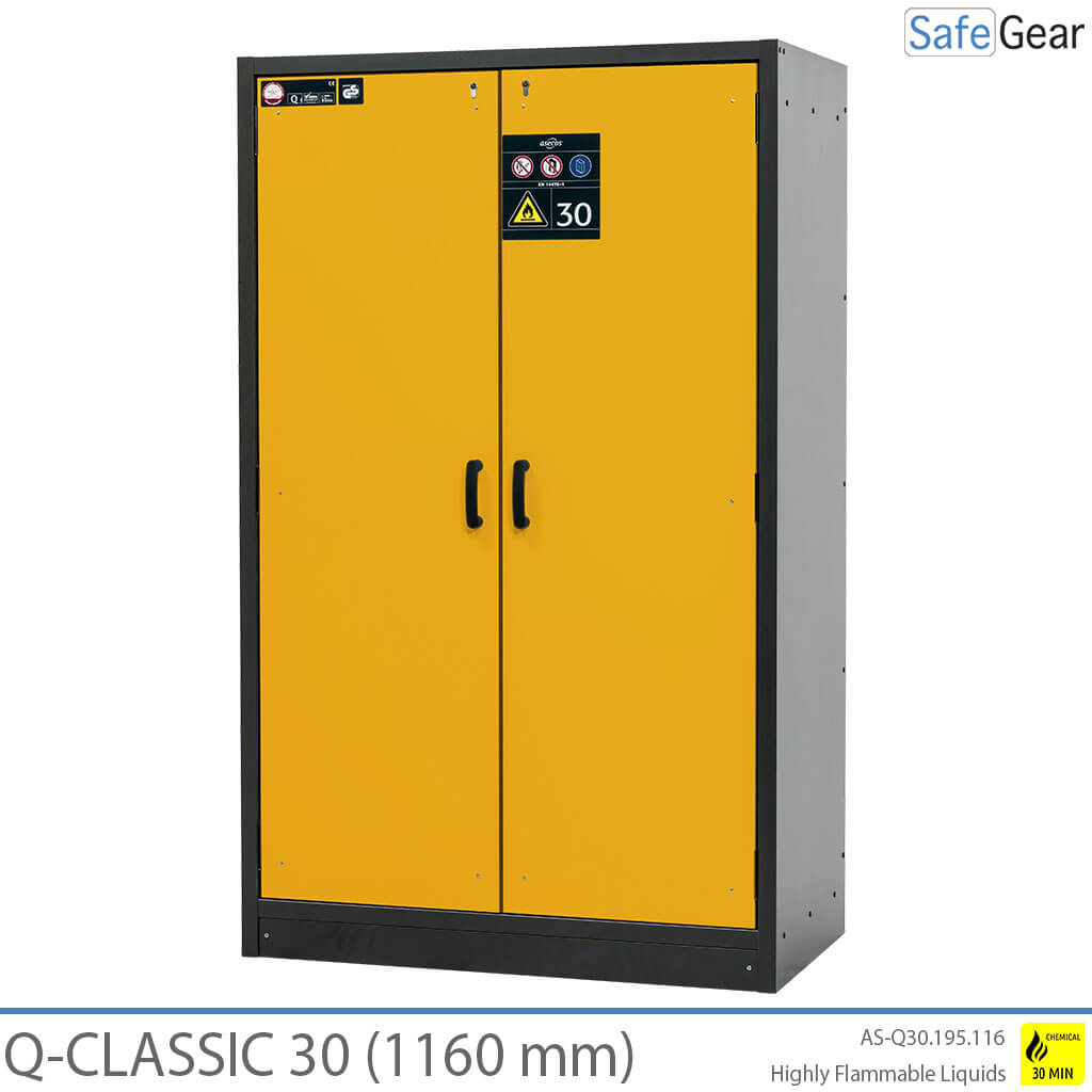 Q-CLASSIC 30 - 3 estantes (886 L) / Ignífuga durante 30 minutos
