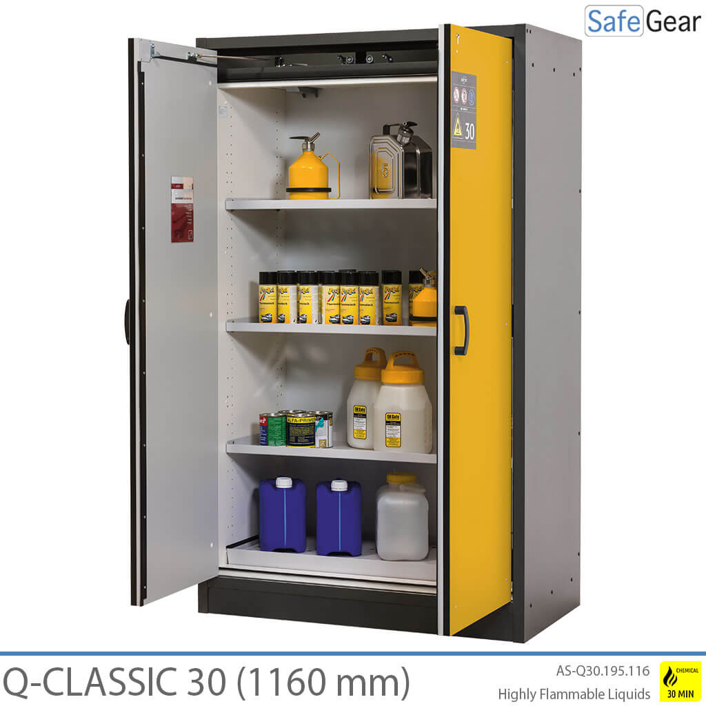 Q-CLASSIC 30 - 3 estantes (886 L) / Ignífuga durante 30 minutos