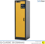 Q-CLASSIC 30 - 3 estantes (380 L) / Ignífuga durante 30 minutos