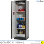 Q-CLASSIC 30 - 3 estantes (380 L) / Ignífuga durante 30 minutos