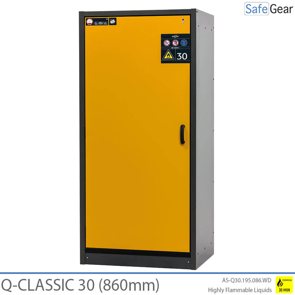 Q-CLASSIC 30 - 3 estantes (633 L) / Ignífuga durante 30 minutos