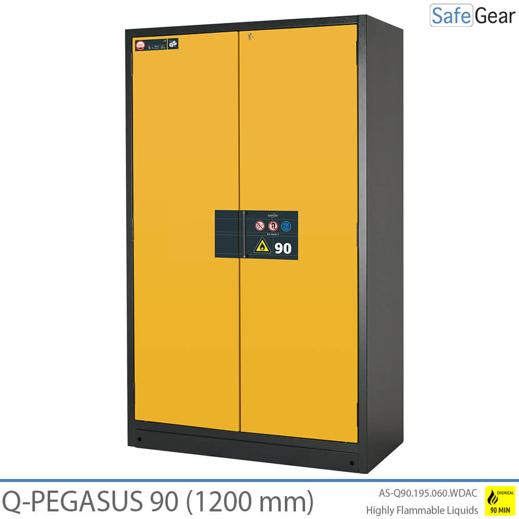Q-PEGASUS 90 - 3 estantes (903 L) / Resistente al fuego durante 90 minutos