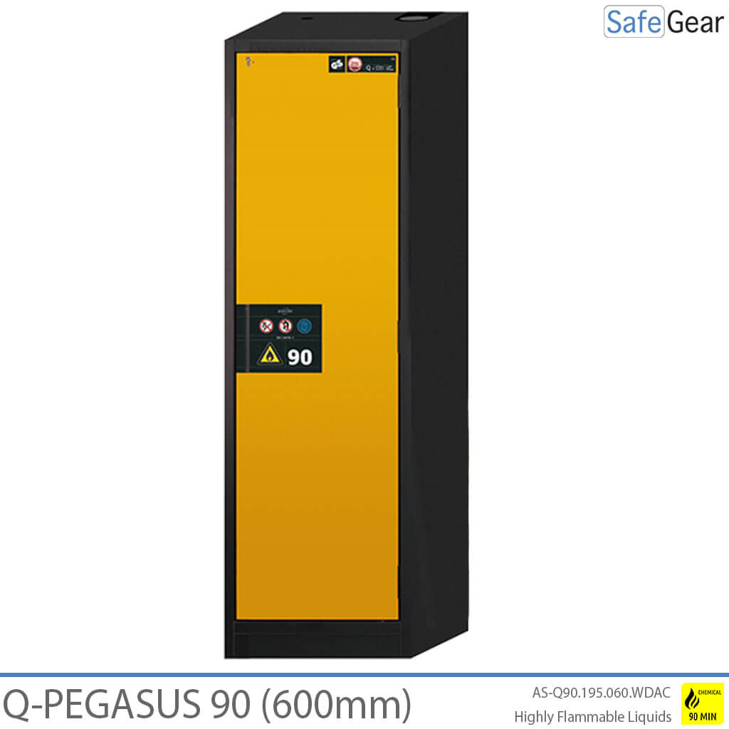 Q-PEGASUS 90 - 3 estantes (387 L) / Resistente al fuego durante 90 minutos