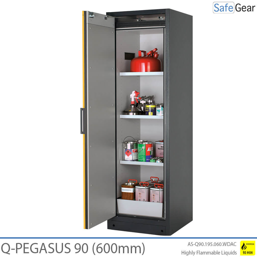 Q-PEGASUS 90 - 3 estantes (387 L) / Resistente al fuego durante 90 minutos