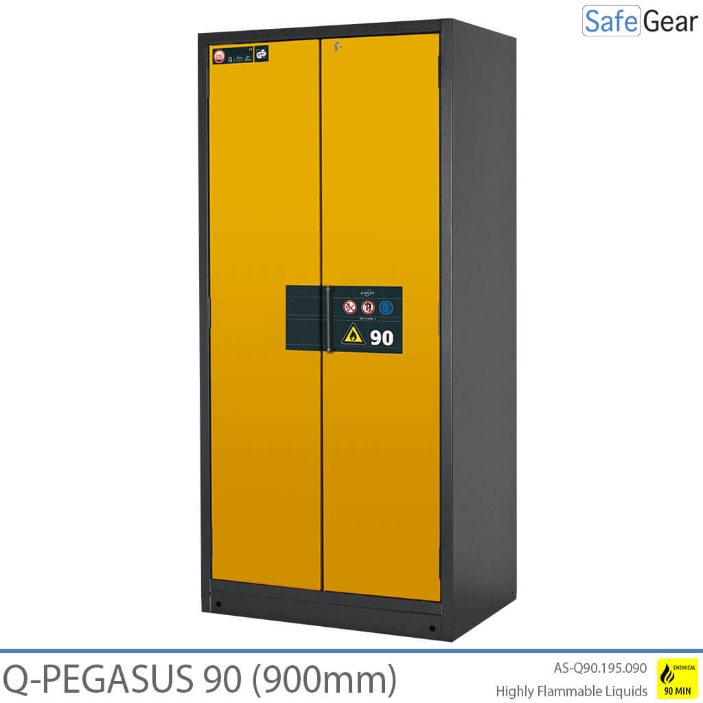Q-PEGASUS 90 - 3 estantes (645 L) / Resistente al fuego durante 90 minutos