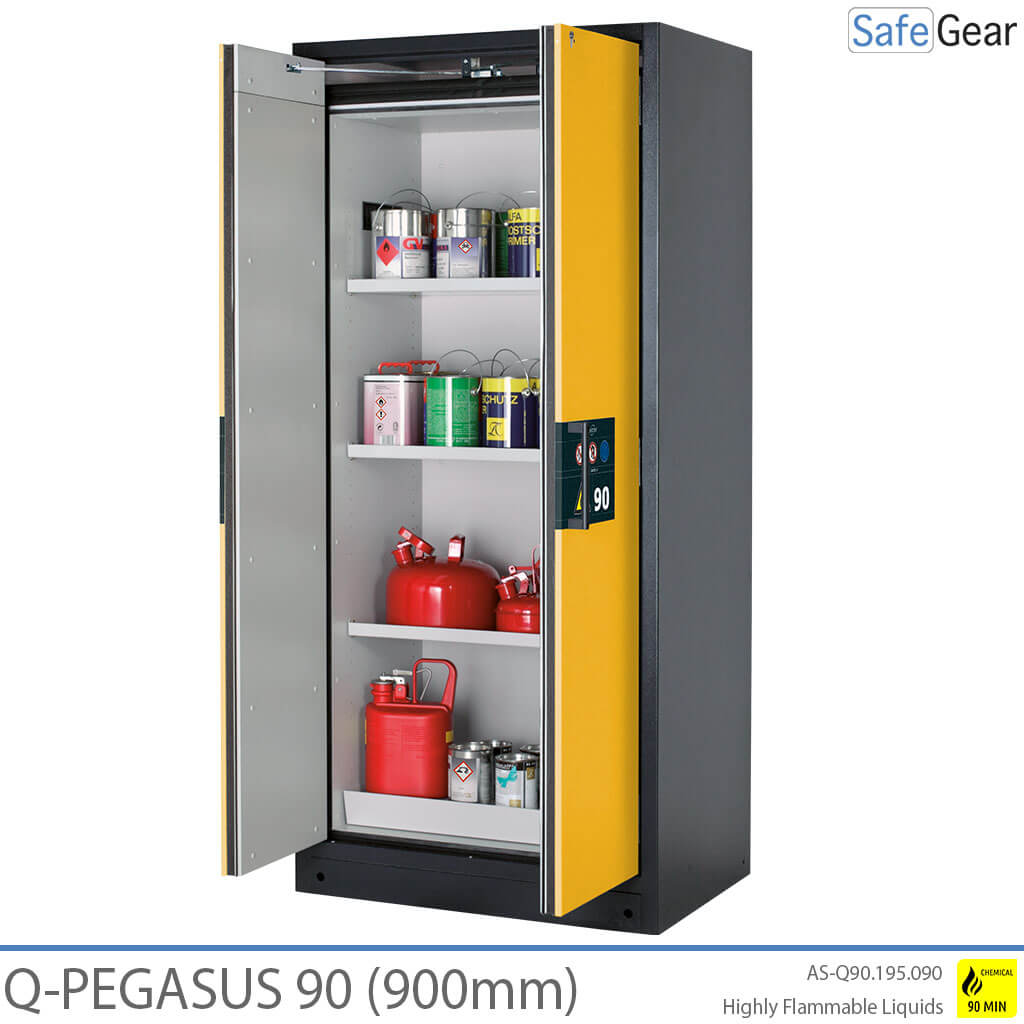 Q-PEGASUS 90 - 3 estantes (645 L) / Resistente al fuego durante 90 minutos