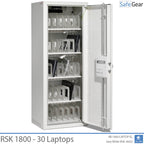 Guardian 1800 - 30 portátiles con carga - Prueba de robo SSF 3492
