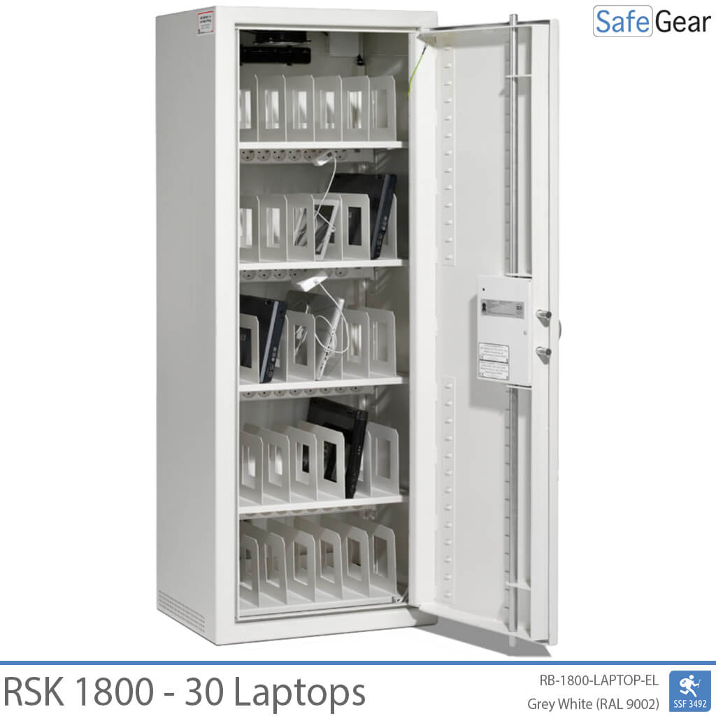 Guardian 1800 - 30 portátiles con carga - Prueba de robo SSF 3492