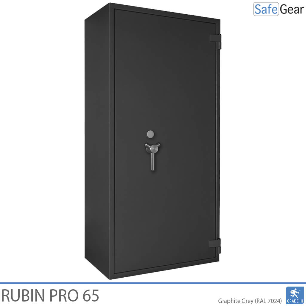 Rubin Pro 65 - Caja Fuerte de seguridad (458 litros) - Prueba de robo Grado 3