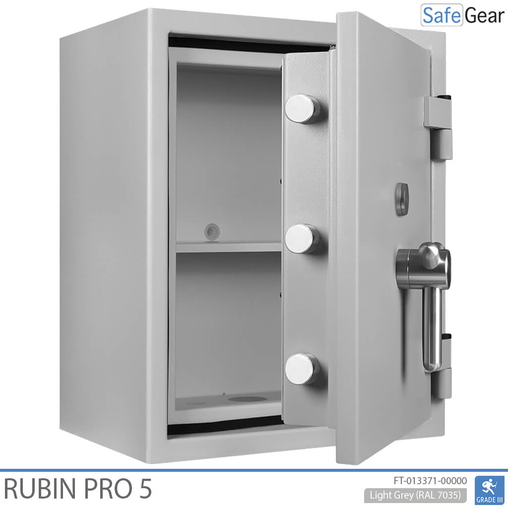 Rubin Pro 5 - Caja fuerte de seguridad (57 Litros) - Prueba de robo Grado 3