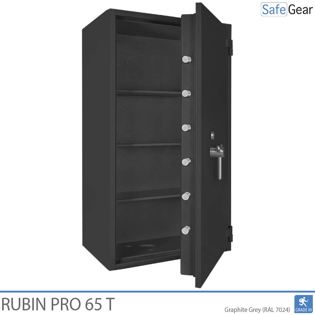 Rubin Pro 65 T - Caja Fuerte de seguridad (522 litros) - Prueba de robo Grado 3