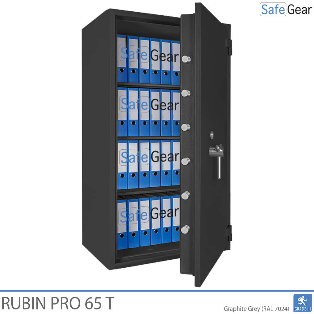 Rubin Pro 65 T - Caja Fuerte de seguridad (522 litros) - Prueba de robo Grado 3
