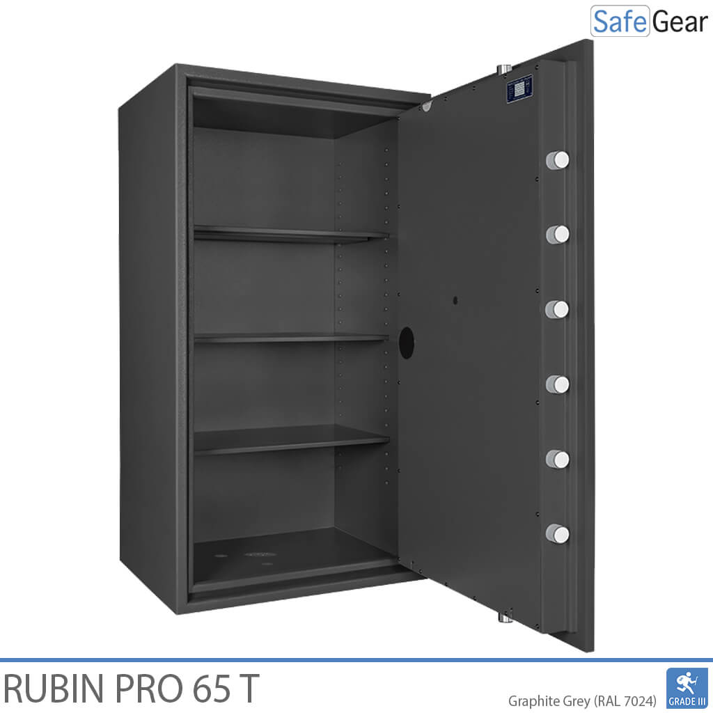 Rubin Pro 65 T - Caja Fuerte de seguridad (522 litros) - Prueba de robo Grado 3