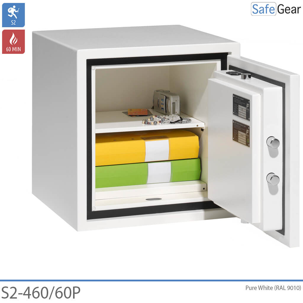 Magma Pro 4 - Caja fuerte ignífuga de seguridad (445 litros) - Grado de prueba de robo S2 - Resistencia al fuego 60 min.