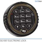 Teclado giratorio Sargent and Greenleaf Spartan 1007