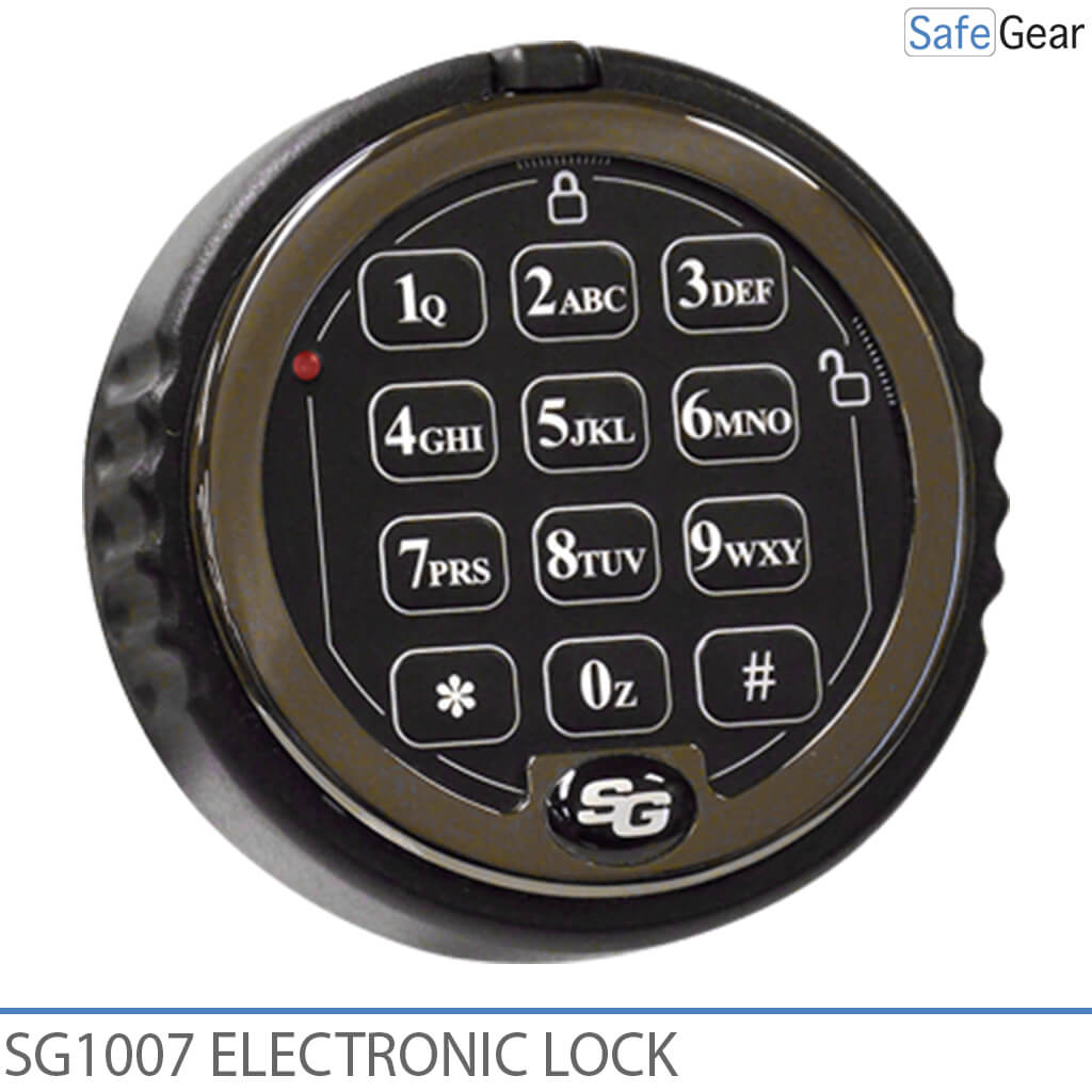 Teclado giratorio Sargent and Greenleaf Spartan 1007