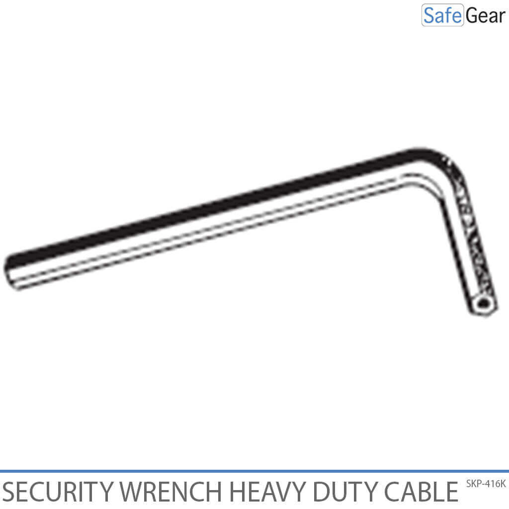 Llave Allen de seguridad para cable de alta resistencia (SK-1342639123)