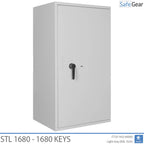 STL 980 - 980 llaves (159 L) - Grado I de resistencia al robo - Cerradura con llave